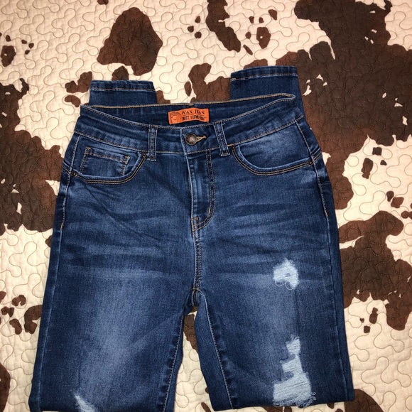Wax Jean - Butt I Love You - Skinny Jean - Picture 2 of 4